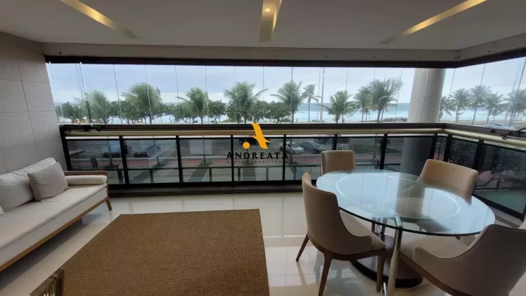 Imagem Avenida Lúcio Costa - Barra da Tijuca - Posto 6 - Apartamento 4 suítes Frontal Mar
