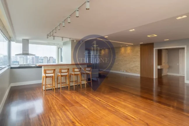 Imagem Luxuoso apartamento à venda em São Paulo-SP, na Vila Isa: 4 quartos, 4 suítes, 2 salas, 6 banheiros, 3 vagas de garagem, 420m².