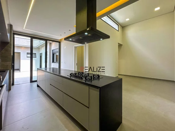 Imagem Casa térrea moderna à venda, 138 m² por R$ 1.270.000 - Condomínio Park Gran Reserve - Indaiatuba/SP
