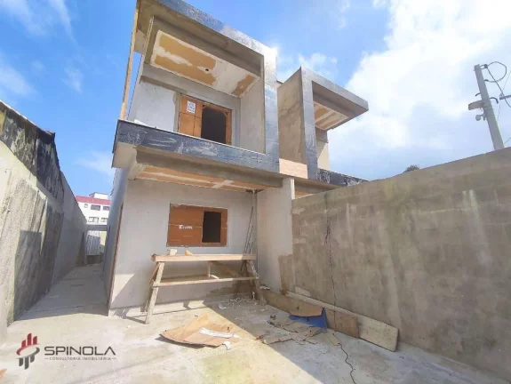 Imagem Sobrado com 3 dormitórios à venda, 138 m² por R$ 710.000 - Solemar - Praia Grande/SP
