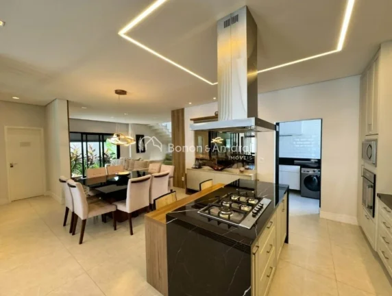 Imagem Sobrado à venda no Loteamento Residencial Arborais em Campinas, com 335 m² de área construída. S...