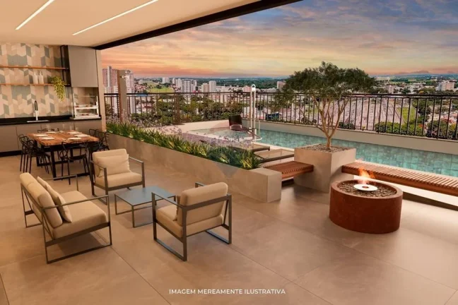 Imagem Apartamento na Planta 2 e 3 Dormitórios com Suíte no Campolim – Essência Campolim