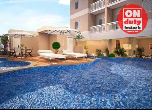 Imagem CREDLAR Prédio com Lazer Apartamento com 2 dormitórios à venda, 46 m² a partir R$ 349.500 - Parque São Vicente - São Vicente/SP