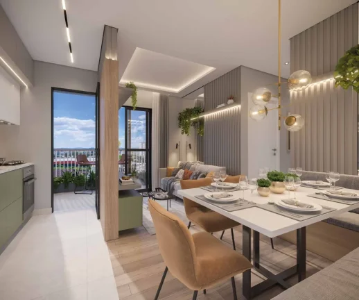 Imagem Cobertura à venda em Curitiba, Bairro Alto, com 1 quarto, 33,67m2