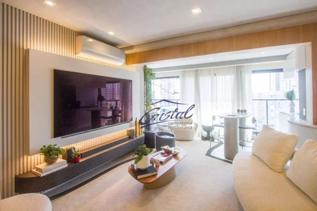 Imagem Apartamento com 2 dormitórios (1 suíte) à venda, 84 m² - Brooklin - São Paulo/SP