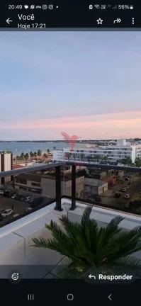 Imagem Lindo apartamento , COBERTURA ,mobilado, para aluguel, 2 quartos, área gourmet em Tambaú