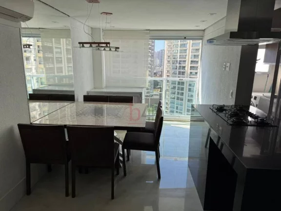 Imagem Apartamento Mobiliado de 69m² com 2 Quartos para Alugar no Home Design Brooklin