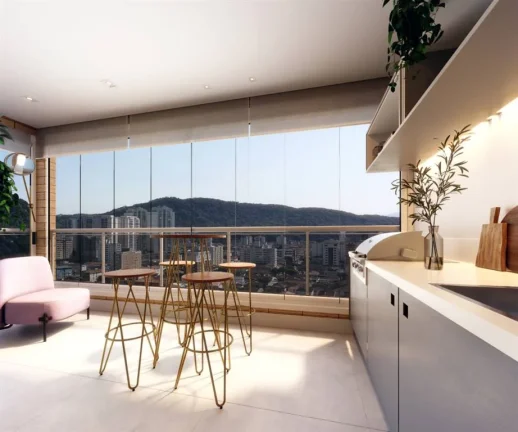 Imagem APARTAMENTO COM 169.08 m² - GONZAGA - SANTOS SP