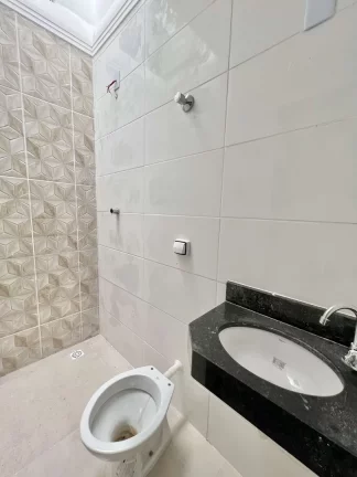 Imagem Casa de Condomínio com 2 dorms, Sítio do Campo, Praia Grande - R$ 240 mil, Cod: 2243