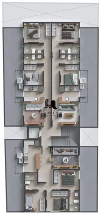 Imagem Cobertura 3 quartos á venda Bairro Santa Monica - Belo Horizonte/MG