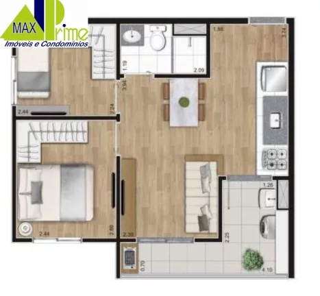 Imagem Descubra o Residencial KZ Direct Bresser em Belenzinho, SP. Apartamentos modernos com lazer completo. Invista ou more com conforto e praticidade