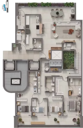 Imagem Península Insigna - Apartamento à venda no bairro Barra da Tijuca - Rio de Janeiro/RJ