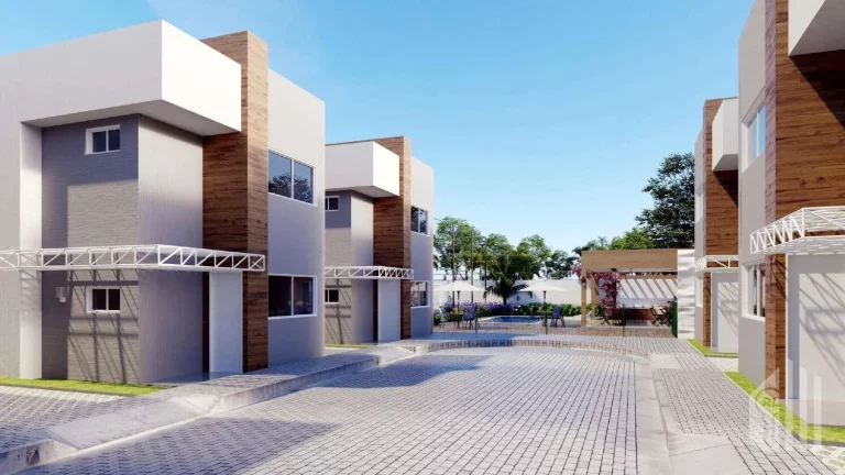 Imagem ÚLTIMAS UNIDADES: Casa duplex em construção, 3 dormitórios à venda por R$ 428.497,53- Condomínio STELLA VITTA - Morros - Teresina/PI