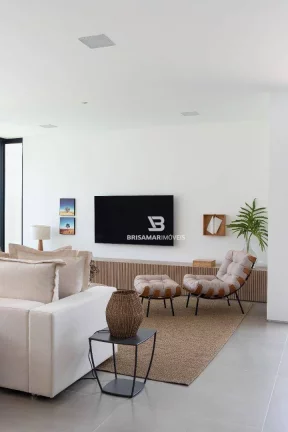 Imagem CASA DE ALTO PADRÃO EM CONDOMÍNIO PRIVILEGIADO NO GUARUJÁ – 5 SUÍTES, ÁREA GOURMET E BEACH HOUSE