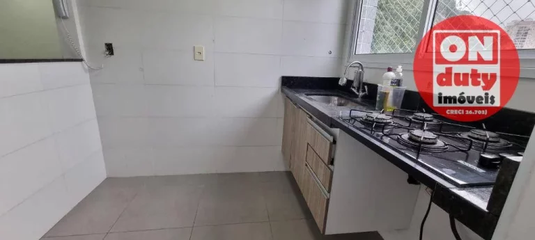 Imagem Apartamento com 2 dormitórios, 53 m² - venda por R$ 530.000,00 ou aluguel por R$ 4.000,00/mês - Marapé - Santos/SP