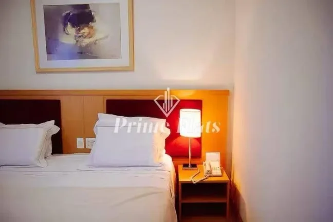 Imagem Flat disponível para locação no Hotel Bienal Suítes, com 28m², 1 dormitório e 1 vaga