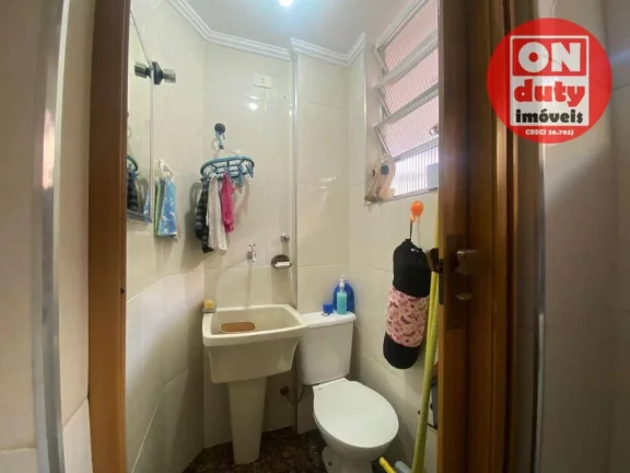 Imagem Apartamento com 2 dormitórios à venda, 78 m² por R$ 430.000,00 - Gonzaga - Santos/SP