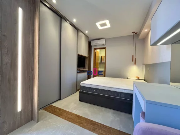 Imagem Apartamento com 1 dormitório para alugar, 46 m² por R$ 5.300/mês - Boqueirão - Santos/SP