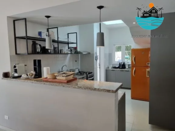 Imagem Casa em Juquehy para Alugar Temporada com, 4 dormitórios, 2 suítes, 150m da praia - Acomodação 10 pessoas | Juquehy Imobiliária
