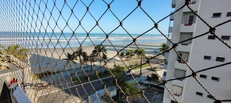 Imagem Apartamento com 1 dormitório à venda, 54 m² por R$ 320.000,00 - Real - Praia Grande/SP