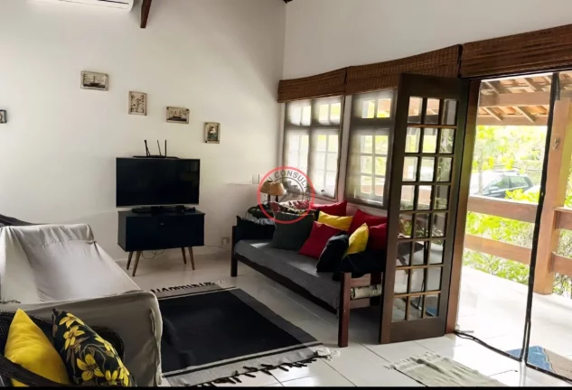 Imagem CASA EM CAMBURIZINHO CONDOMINIO A 1 QUADRA DA PRAIA 2 QUARTOS TERREA 2 VAGAS VARANDA MOBILIADA PODENDO AMPLIAR A ESTRUTURA