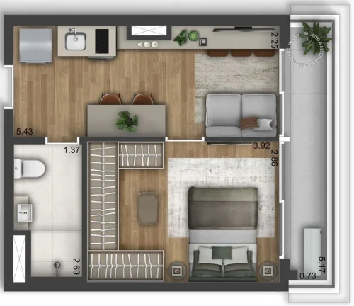 Imagem Empreendimento localizado na Chácara Klabin com infraestrutura completa de lazer e segurança Preç...