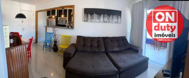 Imagem Apartamento com 2 dormitórios à venda, 76 m² por R$ 650.000,00 - Itararé - São Vicente/SP