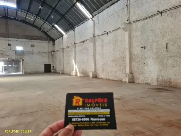 Imagem Galpão para Locação em DUQUE DE CAXIAS, Vila São Luís, 1 banheiro