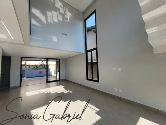Imagem Casa de luxo em condomínio exclusivo em Valinhos-SP: 3 quartos, 3 suítes, 2 salas, 4 banheiros, 4 vagas, 230m². Venha conhecer!
