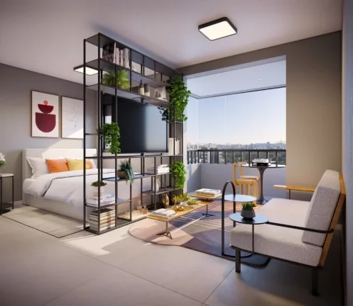 Imagem Studio à venda em São Paulo, Alto da Boa Vista, com 1 quarto, 32,47m2