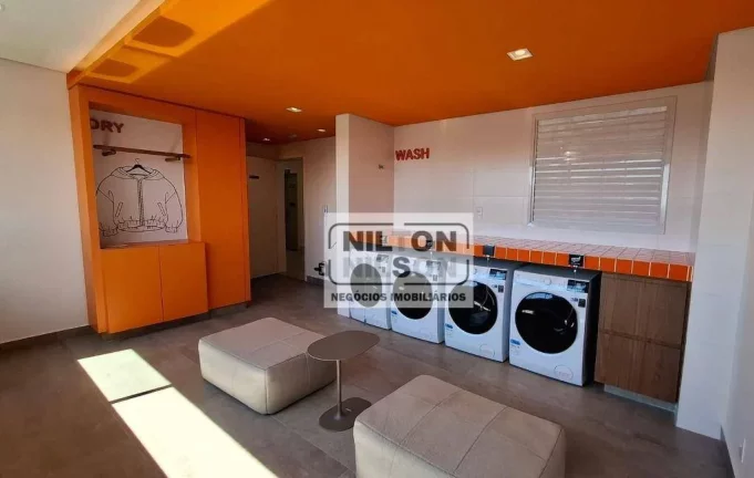 Imagem Apartamento com 1 dormitório para alugar, 38 m² por R$ 4.200,00/mês - Cambuí - Campinas/SP