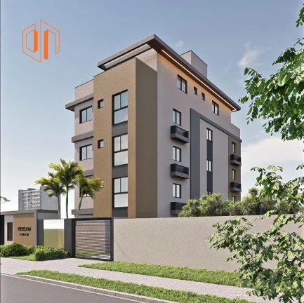 Imagem Cobertura Duplex para Venda em São José dos Pinhais, Cidade Jardim, 3 dormitórios, 1 suíte, 2 banheiros, 3 vagas