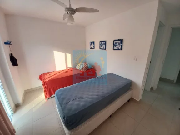 Imagem Apartamento no Centro de Mongaguá - 2 Dormitórios (1 Suíte) - Varanda Gourmet - 1 Vaga de Garagem - R$ 345 mil, Cod: 350