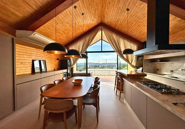Imagem Casa Escandinava| Onde o design encontra a montanha