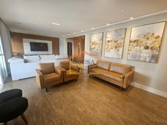 Imagem Apartamento 200m², 3 dormitórios, sendo 3 suites, sendo a master com closet e banheira, além de s...