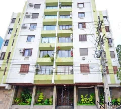 Imagem Amplo apartamento no centro de Santa Maria, sala para 02 ambientes com lareira e
