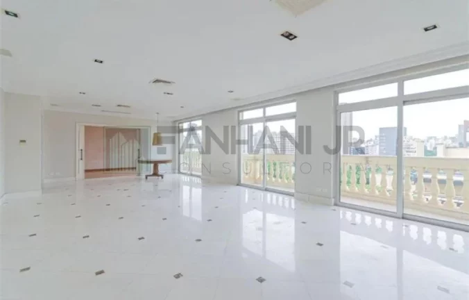 Imagem Luxuoso apartamento para locação no Jardim Europa, São Paulo-SP: 3 quartos, 3 suítes, 3 salas, 5 banheiros, 3 vagas, 456m².