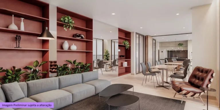 Imagem Apartamento à venda em São Paulo-SP: Station Vila Madalena - 1 quarto, 1 banheiro, 25,37m² de área. Confira!