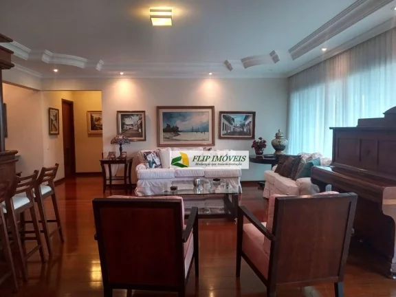 Imagem Lindo apartamento para venda com 425 m² com 4 suítes e 4 vagas de garagem no Cambuí - Campinas - SP