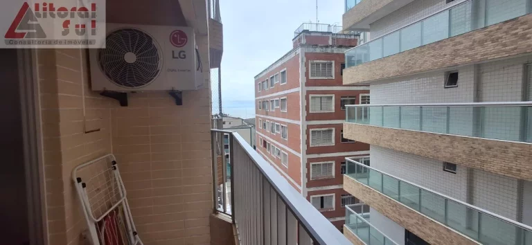 Imagem Apartamento à venda em Praia Grande-SP, Tupi: 2 quartos, 1 suíte, 1 sala, 2 banheiros, 1 vaga, 79m². Confira já!