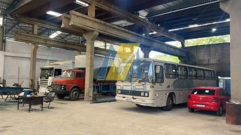 Imagem Galpão industrial estratégico a 5 minutos do Rodoanel em Mauá.
