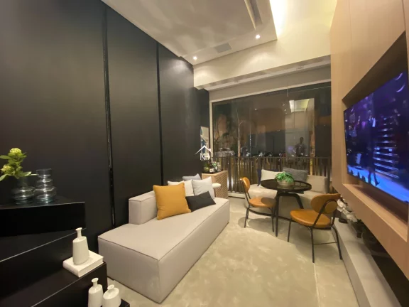 Imagem Studio de 23m com dormitório e terraço, coworking, deck molhado, solarium, espaço gourmet, fitness, sauna, lavanderia, piscina, lounge externo