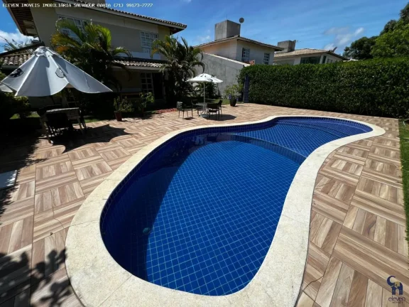 Imagem PARAÍSO EM ITAPUÃ! CASA 3 SUÍTES NO QUATRO RODAS  COM PISCINA INTERNA