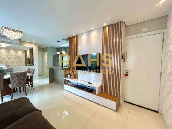 Imagem Ótimo apartamento finamente mobiliado localizado no Saguaçu próximo ao BONJA. Possui 91,96m² pri...