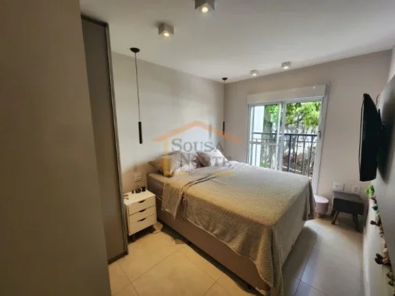 Imagem Apartamento reformado, 2 dormitórios sendo 1 suite, sala 2 ambientes ampliada, sacada, area de serv...