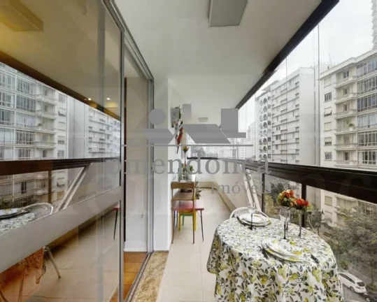 Imagem Apartamento à venda em Higienópolis com 3 suítes e 3 vagas, 210m2