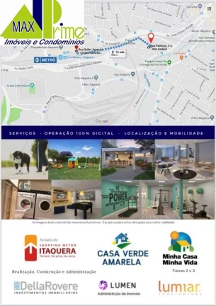 Imagem Aceita Minha Casa Minha Vida Localização privilegiada: Apenas 5 minutos andando a pé até o Metro Itaquera. Ao lado do metrô Itaquera, Shopping Itaque