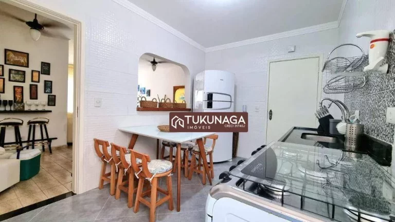 Imagem Apartamento Condomínio Edifício Navegante ll com 2 dormitórios à venda, 134 m² por R$ 500.000 - Jardim Las Palmas - Guarujá/SP
