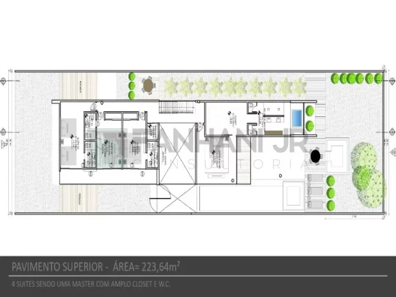 Imagem Vendo casa nova no Jd. Europa - entrega 12 meses Em mais um projeto exuberante e contemporâneo assinado pelo arquiteto Marcelo Franco, responsável p