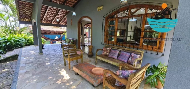 Imagem Casa para vender em Juquehy - 500m da praia com 4 dormitórios, com edícula, 150m² de área construída e 800m² de terreno | Juquehy Imobiliária